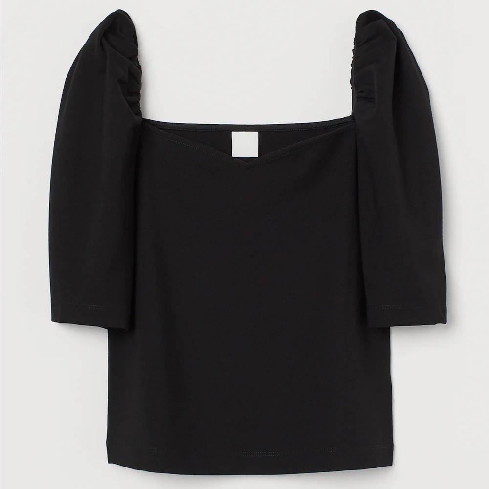 H&M puff sleeved top